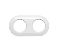 Cadre double Berker 1930 blanc 138129
