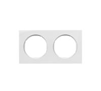 Cadre double Berker R.3 blanc 10122289
