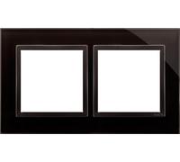 cadre double en verre Nature, Frozen Lava, IP20/IP44' ('IP44 - utiliser des joints DUN2'), SIMON54 NATURE