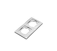 Cadre double encastrable série premium (montage horizontal)