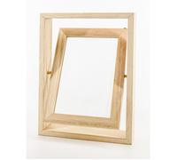 Cadre double-face pivotant 20 x 15 cm