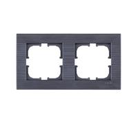 Cadre Double Gris Brossé Exen Comfort