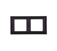 Cadre double horizontal anthracite mat Berker K.1 13637006