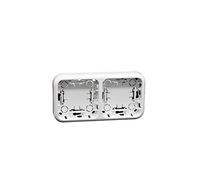 Cadre double idéal pour exposer deux surfaces. Parfait pour les photos, l'art ou les documents, son design élégant et fonctionnel complète n'importe quel espace.