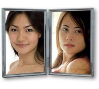 Cadre double Klara 2x 13x18 cm
