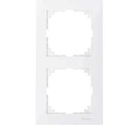 Cadre double Merten M-Pure blanc polaire MTN4020-3619