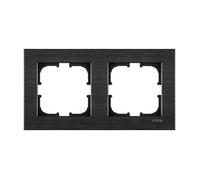 Cadre Double Noir Brossé Exen Comfort