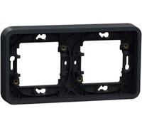 Cadre double Schneider Electric Mureva cadre encastré anthracite