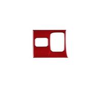 Cadre du panneau changement vitesse Autocollant Garniture Fibre Carbone Souple Pour Subaru Pour BRZ Pour Toyota Pour GR86 2021 2022 2023 2024 Pour Conduite À Droite Et À Gauche(Red)