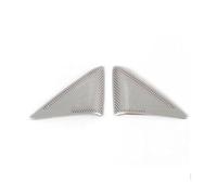 Cadre du panneau changement vitesse Autocollant Garniture Pour Mazda 3 BP 2019 2020 2021 2022 2023 Couverture Colonne A Triangle Intérieur Fenêtre Porte Avant Voiture( Silver)