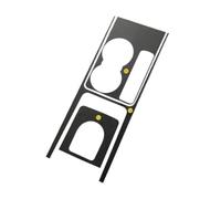 Cadre du panneau changement vitesse Pour Jaguar Pour F Pace Pour X761 Voiture Verre D'eau Engrenage Fibre Carbone Autocollant Couverture Style Contrôle Central