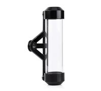 Cadre du Support de la Disco de Taxe Moto Durable, Tube D'impôt en Aluminium pour les Documents Garde, Adaptés à Plusieurs Modèles Motos (BLACK)