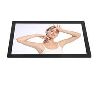 Cadre électronique avec écran HD IPS 100-240 V, Aperçu d'image 32 Pouces, Prise en jusqu'à 32 Go de Cadre Photo Numérique pour Le Bureau (Prise UE)