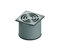 Cadre en acier inoxydable TECEdrainpoint S, 100 × 100 mm, y compris la grille...