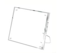 Cadre en acrylique avec mécanisme de fermeture magnétique, solution pratique et élégante pour afficher des photos (25,4 cm)