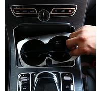 Cadre en alliage d'aluminium pour porte-gobelet pour Mercedes Classe C W205, GLC X253, Class E W213 - Accessoires de voiture