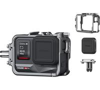 Cadre en Aluminium 360 Ace Series avec étui en Silicone Compatible avec Insta360 Ace/Ace Pro,boîtier de Protection Durable en métal avec Support de Griffe