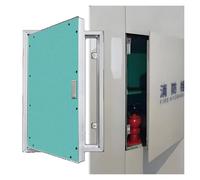 Cadre en aluminium avec porte d'accès dissimulée pour une résistance à l'humidité Design Push to Lock Idéal pour les inspections et l'entretien et solution sécurisée