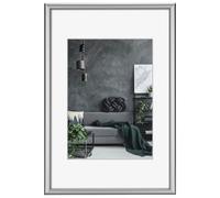 Cadre en aluminium Détroit 70x100 cm argent verre normal