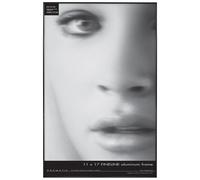Cadre en aluminium MCS Framatic Fineline noir 11 x 17 pouces simple