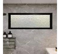 Cadre en aluminium rotatif pour fenêtres de maison, cloison d'intérieur extra large, 30,5 cm, 40,6 cm, 50,8 cm, 61 cm, 71,8 cm, 78,1 cm, 39,4 cm, 110 x 35 cm