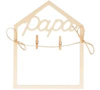 Cadre en bois 2D, Papa