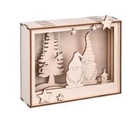 Cadre en bois 3D à monter Kit Lutin 15.5 x 3.8 x 12.5 cm