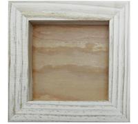 Cadre en bois brut - ARTEMIO - 15 x 15 cm - Beige