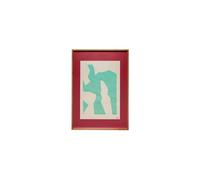 Cadre en bois clair beige, à fixer, format 70x100 cm - Hübsch, Studio - 72x5x102 cm