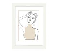 Cadre en bois Copenhague 40x50 cm blanc