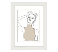 Cadre en bois Copenhague 50x70 cm blanc