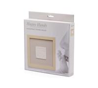Cadre en bois Dooky Handprint Frame Wood pour empreintes de mains de bébé (cadre décoratif pour créer et présenter une empreinte de main unique, souvenir pour les nouveau-nés et les parents)