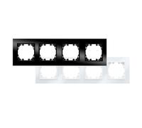 Cadre en bois naturel pour 3 modules, couleur noyer, idéal pour la décoration et l'organisation en intérieur.