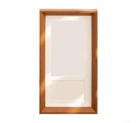 Cadre en bois naturel pour présenter 13 photos avec affichage multi-orientation et panneau arrière facile d'accès pour remplacement de photo