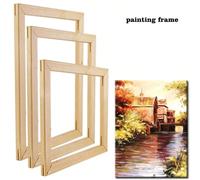 Cadre en bois pour canevas, cadres photo en bois, cadres pour peinture à l'huile sur canevas, cadres pour peinture en diamant, cadres muraux pour canevas, DIY sur canevas, envoi en dropshipping. Cadre