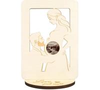 Cadre en bois pour maman enceinte pour femmes enceintes Cadre photo sonogramme Cadre photo échographie pour bébé Idées cadeaux