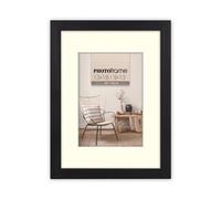 Cadre en bois ZEP Malmo noir 50x70 cm avec passe-partout 40x60 cm