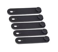 Cadre en Caoutchouc de Moto, câble de Fixation, Faisceau de câbles, Attache de Cordon d'alimentation, Ligne d'embrayage, Attaches de câble de Frein, Accessoires à Rayures élastiques (Color : 5pcs)