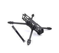Cadre en de Carbone renforcé TS-MK4 V2 de 7/8/9/10 Pouces for Drones FPV à Longue portée, épaisseur de Bras de 7.5mm/6.0mm, Kit entièrement en de Carbone 3K(Mark4 V2 9Inch 387mm)