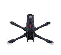 Cadre en Fibre de Carbone 5Pro 5 Pouces DC/Flat X, empattement 226,5 mm 20 x 20 mm/M3 23 mm for Drone RC FPV(DC Frame)