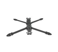 Cadre en Fibre de Carbone avec empattement de 7" (295 mm), Bras de 5 mm, Moteur brushless 2807 1300 KV, hélice de 7", Compatible avec Les Drones FPV.(D7C)