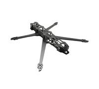 Cadre en Fibre de Carbone renforcé TS-GKV3 (10/13/15 Pouces) for Drones FPV Longue portée, épaisseur de Bras de 7 mm, Cellule en Fibre de Carbone Pure 3K(15inch Black)