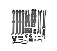 Cadre en Fibre de Carbone renforcé TS-MK4 V3 Pro (13/15 Pouces) for Drones FPV Longue portée, épaisseur de Bras de 8,0 mm, kit entièrement en Fibre de Carbone 3K(13inch MARK4 V3 Pro)