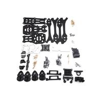Cadre en Fibre de Carbone renforcé TS-MK5 O4 Pro 5 Pouces for Drones numériques HD FPV, empattement 225 mm et épaisseur Bras, kit entièrement 3K(Mark5 O4 Rro Black)