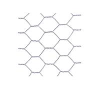 Cadre En Grillage Métallique Galvanisé Triple Torsadé: 19x0 7mm / 1x5m