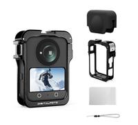 Cadre en métal pour DJI Osmo 360 accessoires, cage de protection en alliage d'aluminium avec libération rapide, bouchon d'objectif en silicone et protecteur d'écran