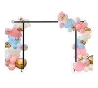 Cadre en métal réglable par défaut - Cadre de cadre noir avec clips, design résistant à la rouille | Décoration de table pour anniversaire, Halloween ou décorations festives