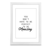 Cadre en plastique - HAMA - Chiaro - 50 x 70 cm - Blanc - Intérieur