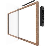 Cadre en silicone pour Echo Show 21, changez la couleur du cadre de votre Echo Show 21 (marron clair)
