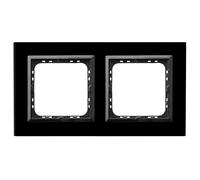 CADRE EN VERRE SONATE NOIR/NOIR 2X 4MM R-2RGC/32/25